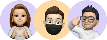 Example of emoji people